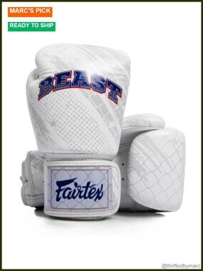 Boxing Gloves Premium Leather Muay Thai Sparring Gear Tight Fit